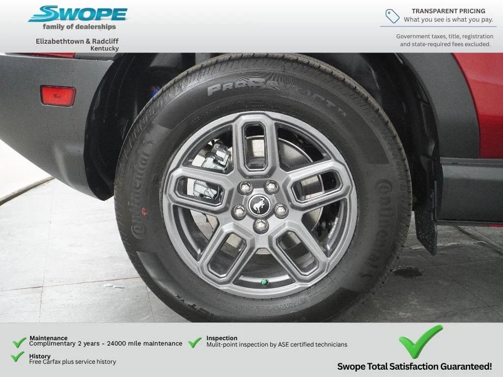 New 2026 Ruby Red Metallic Tinted Clearcoat Ford Big Bend® image 33