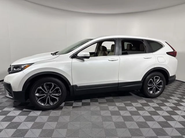 Certified Used 2021 White Honda EX-L image 3