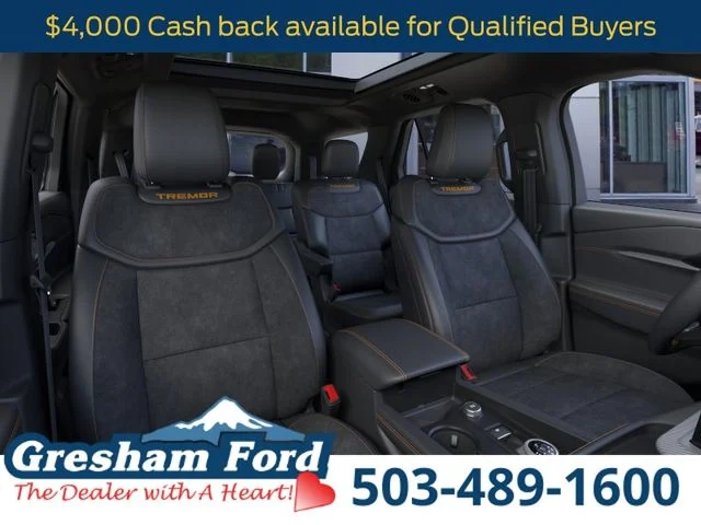 New 2026 Carbonized Gray Metallic Ford Tremor image 11