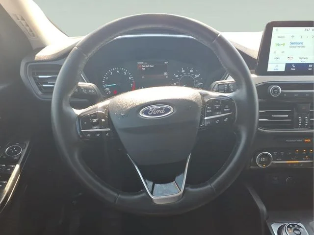Certified Used 2021 Red Metallic Ford SEL image 16