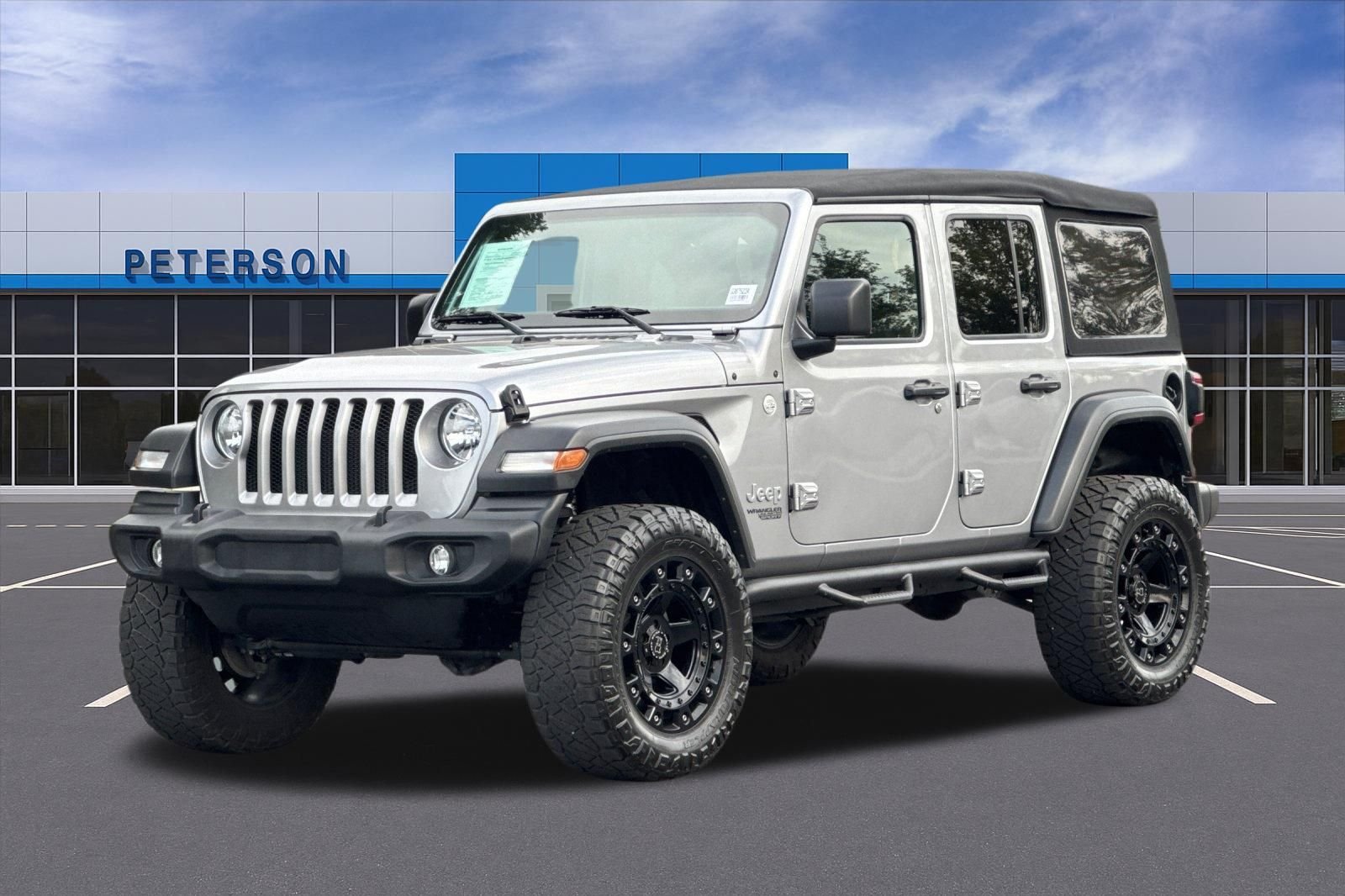 Used 2019 Silver Jeep Unlimited Sport S image 8