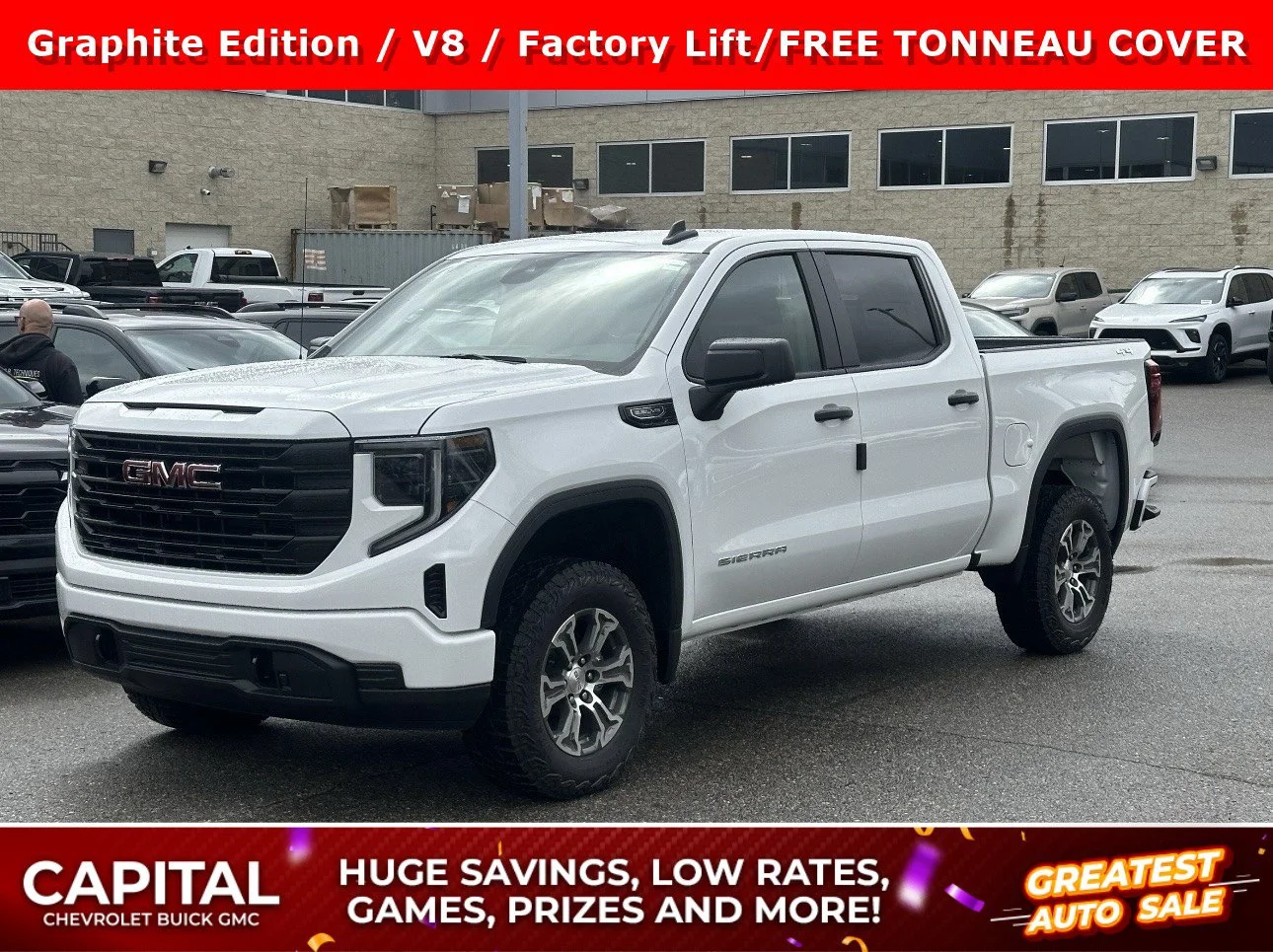 New 2026 Summit White GMC Pro image 1