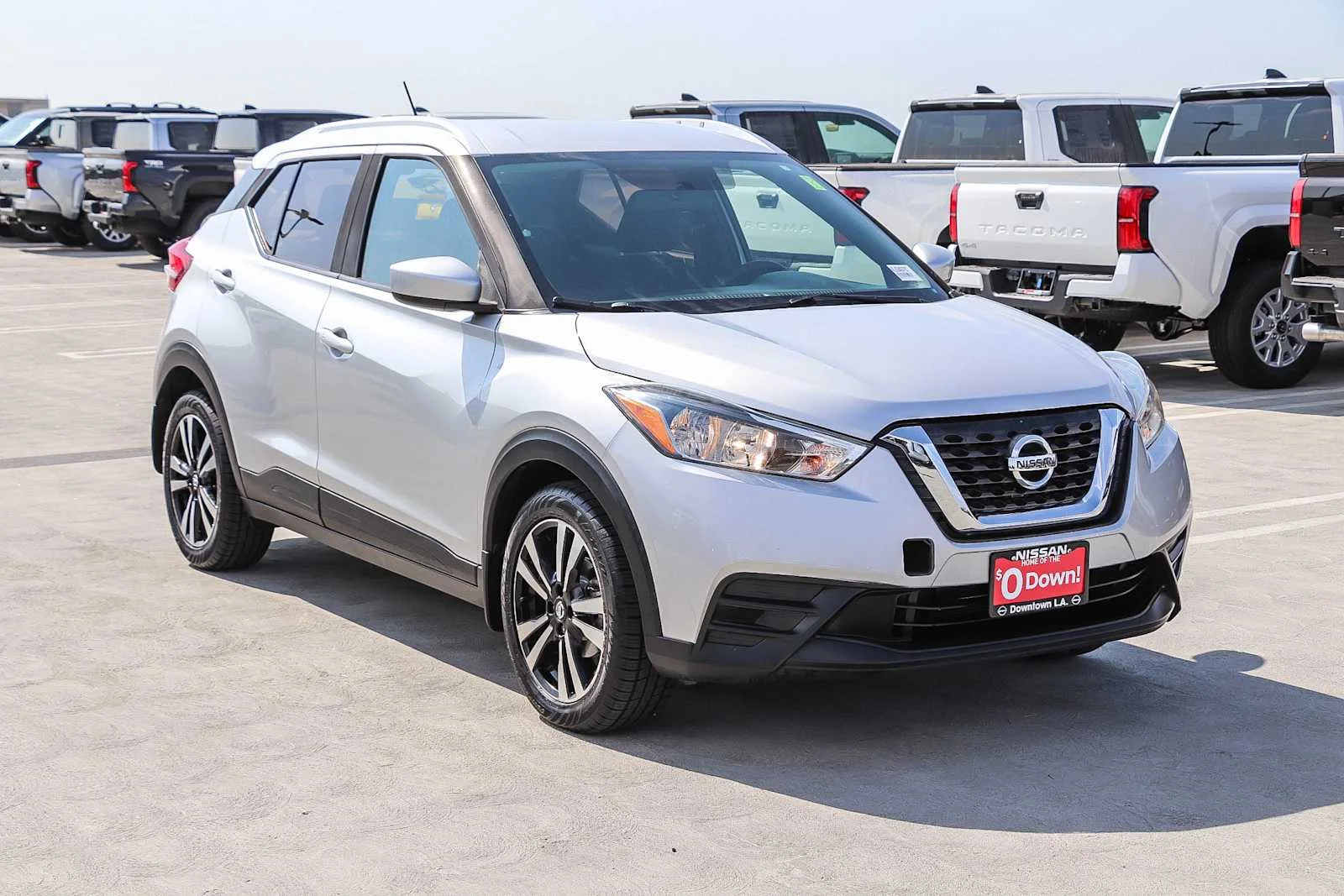 Used 2019 Brilliant Silver Metallic Nissan SV image 3