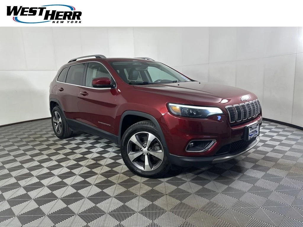 Used 2020 Red Jeep Limited image 1