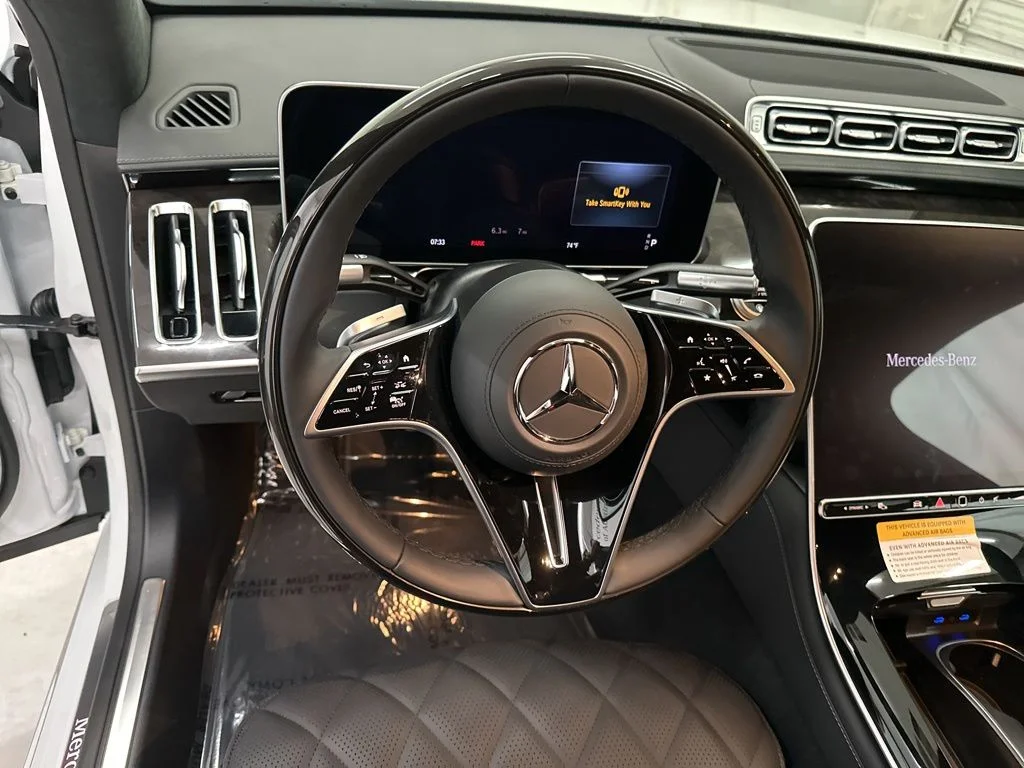 New 2026 White Mercedes-Benz S 580 image 10