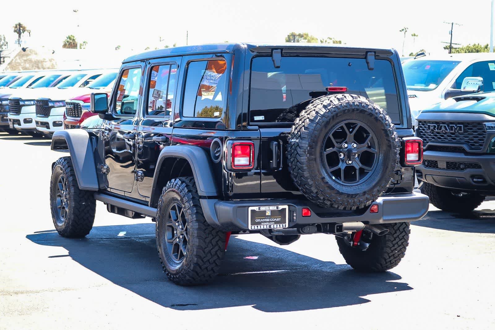 New 2026 Black Clearcoat Jeep Willys image 6