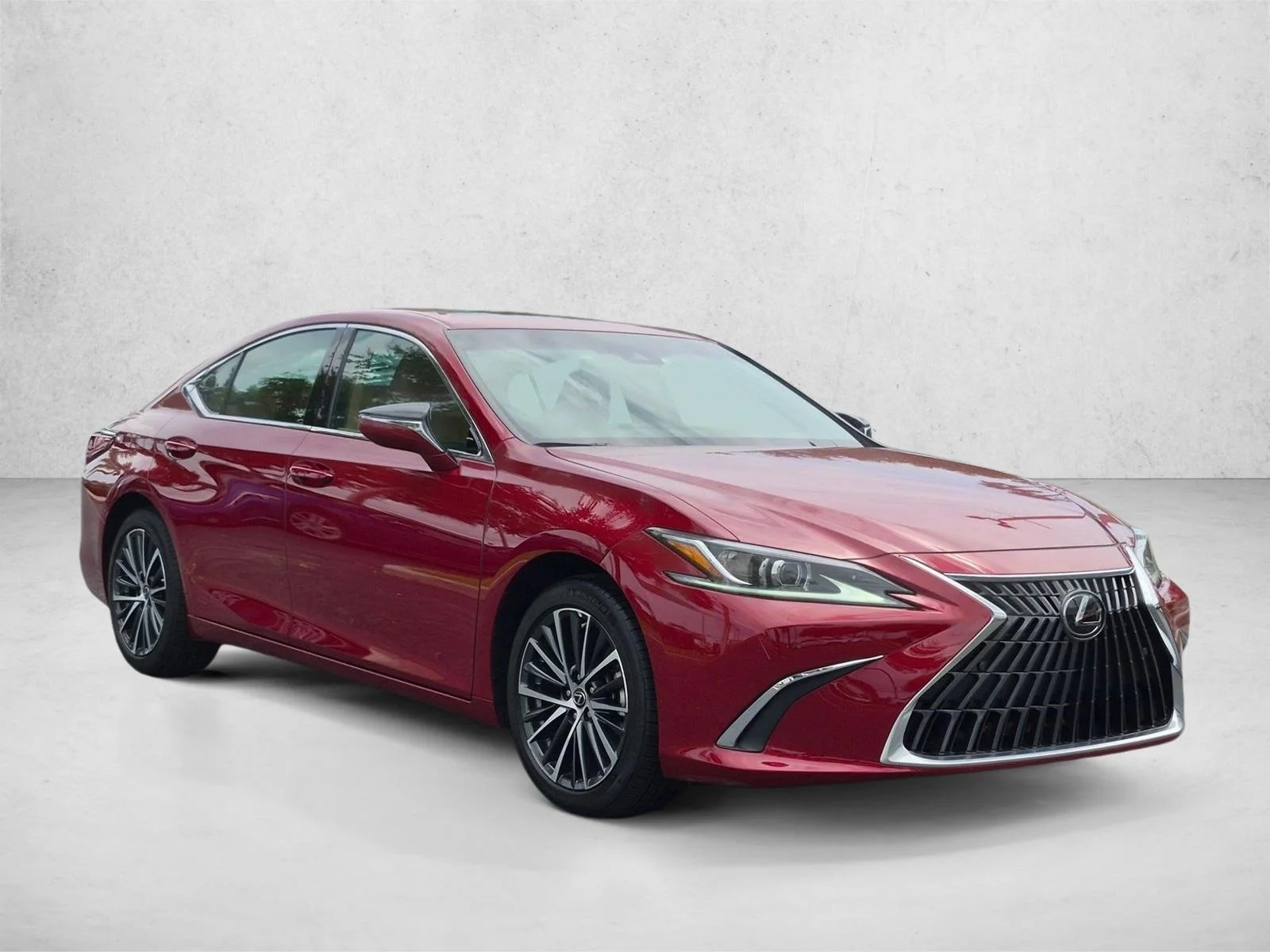 Certified Used 2025 Matador Red Mica Lexus ES 350 image 3