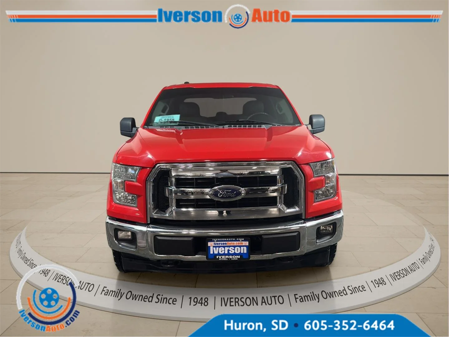 Used 2017 Race Red Ford XLT image 2