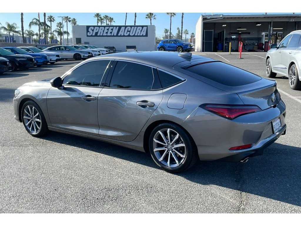 Used 2025 Liquid Carbon Metallic Acura Base image 3