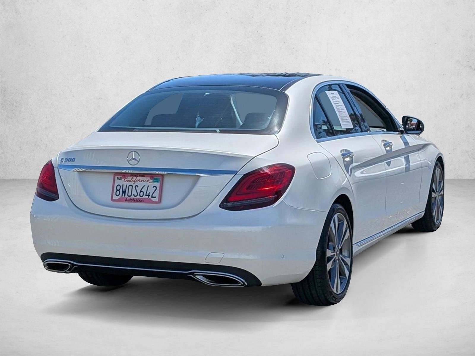 Used 2021 Designo Diamond White Metallic Mercedes-Benz C 300 image 5