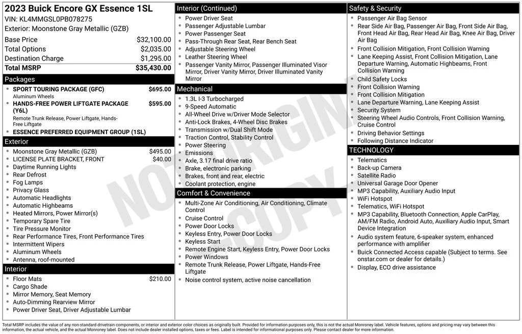 Used 2023 Gray Buick Essence image 31