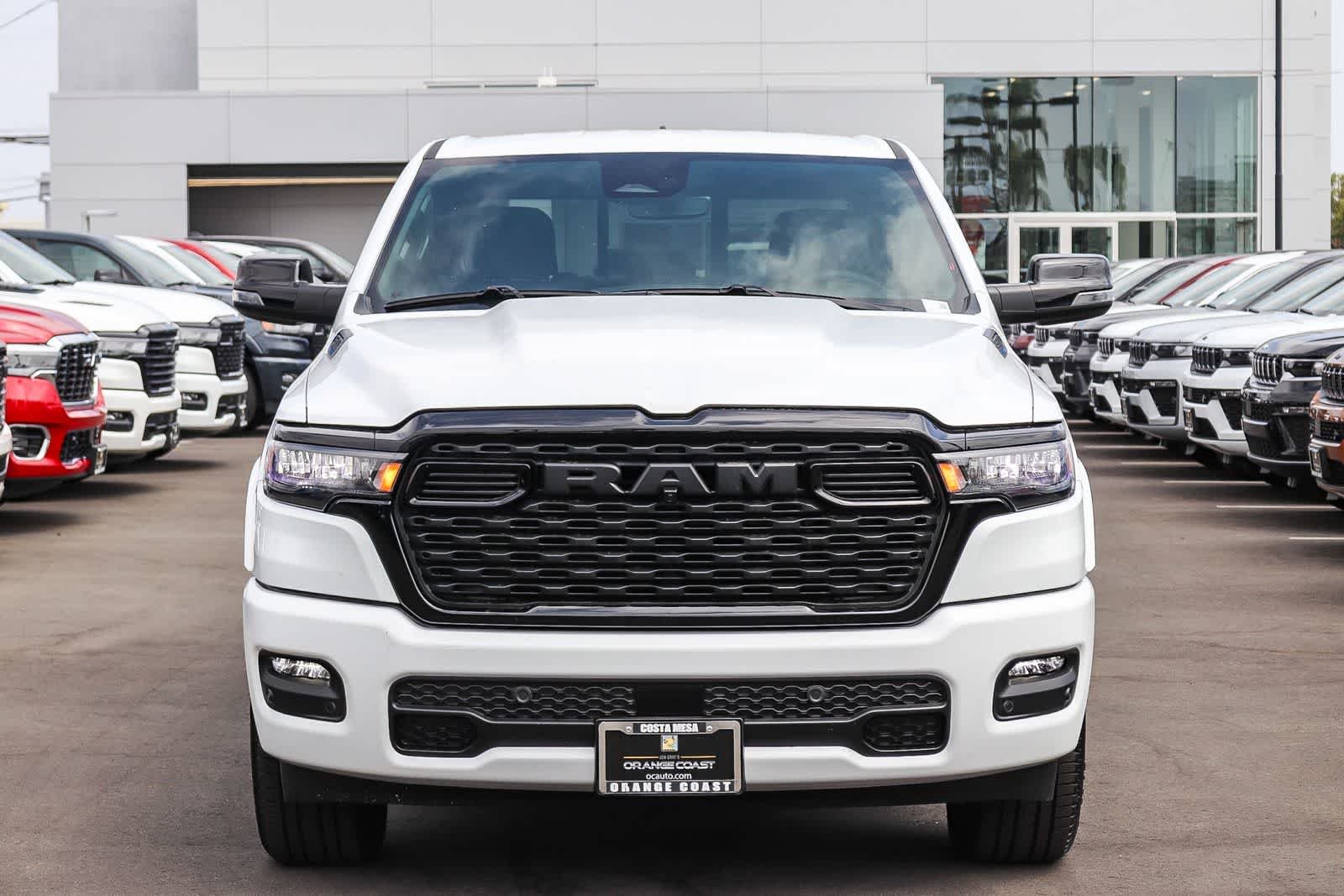 New 2026 Bright White Clear-Coat Exterior Paint RAM Big Horn image 2