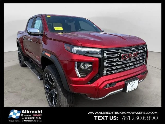 Volcanic Red Tintcoat 2026 GMC Canyon Pickup Truck Four-Wheel Drive 8-Speed Automatic