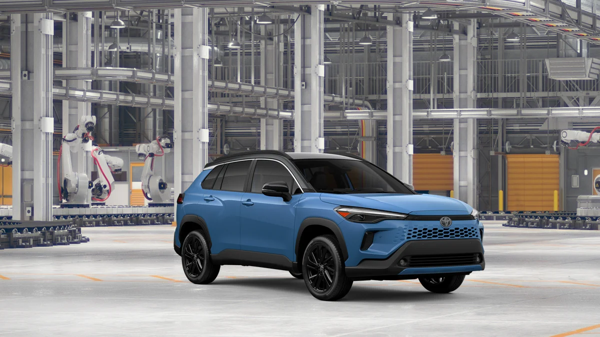 New 2026 Cavalry Blue Toyota Hybrid XSE image 15