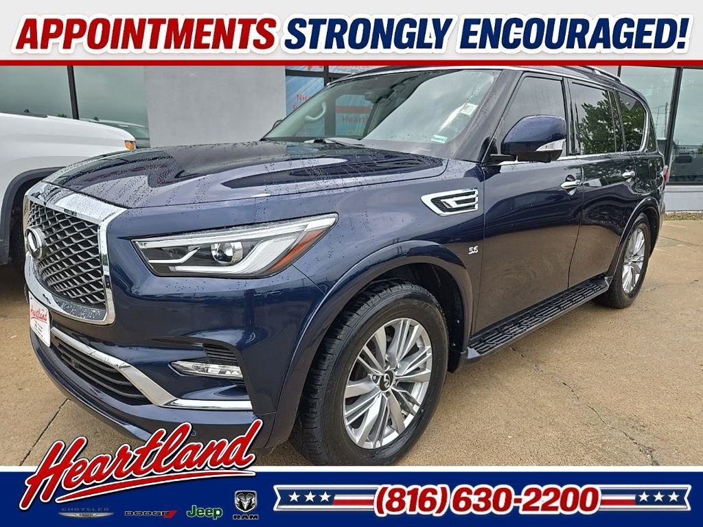 Used 2018 INFINITI QX80 Base with VIN JN8AZ2NE3J9193207 for sale in Kansas City