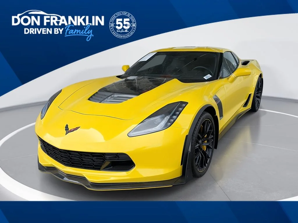 Used 2016 Yellow Chevrolet Z06 image 1