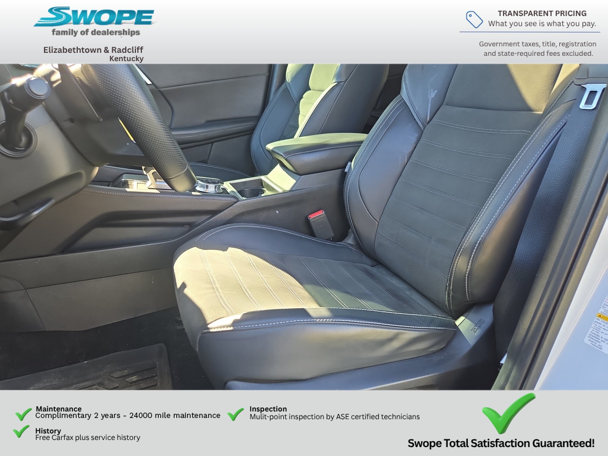 Used 2024 White Diamond Mitsubishi SE image 10