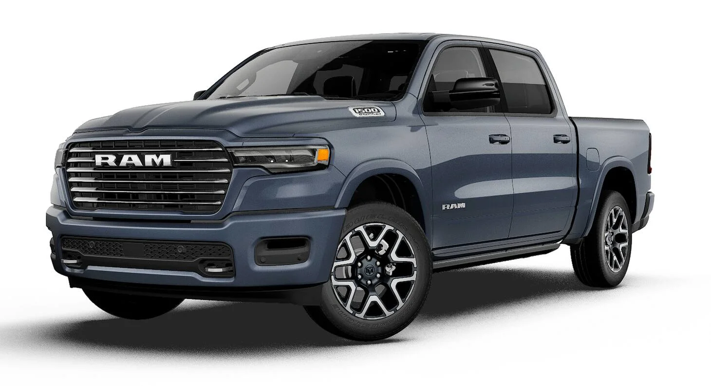 New 2027 Forged Blue Metallic Exterior Paint RAM LARAMIE image 1