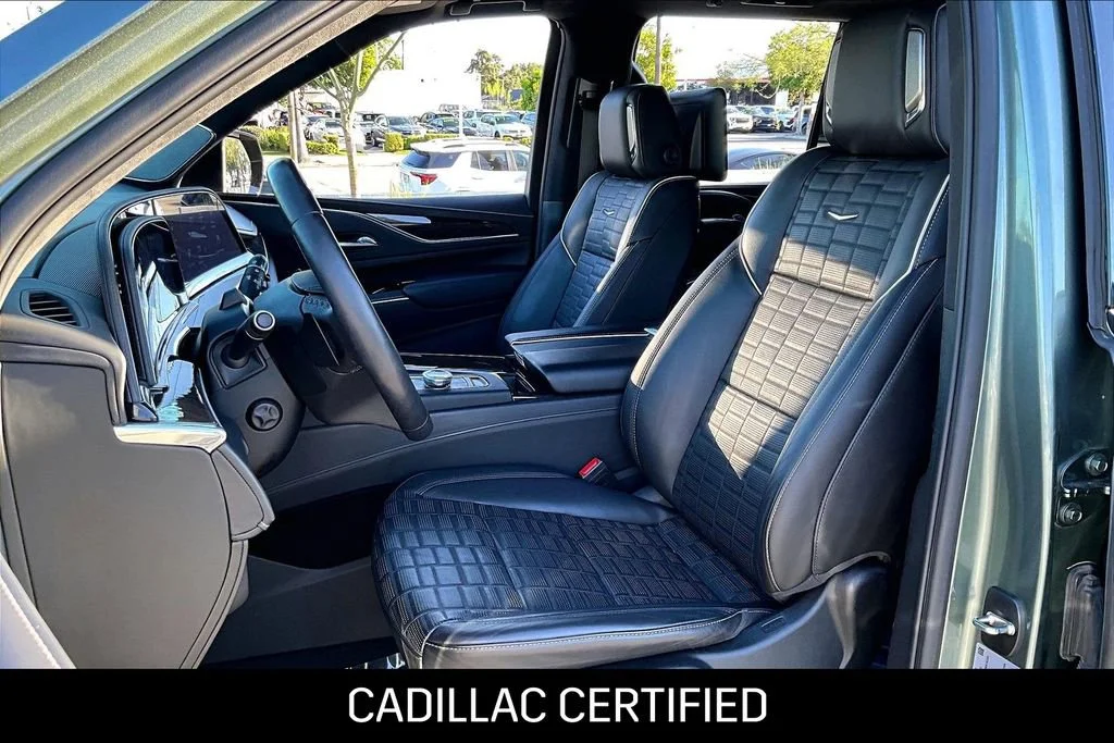Used 2024 Dark Emerald Metallic Cadillac Sport Platinum image 10