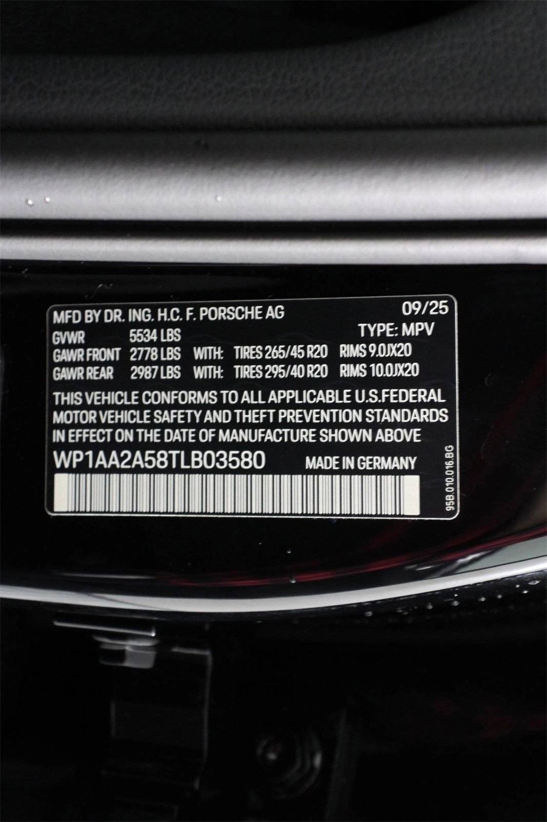 Certified Used 2026 Black Porsche  image 24