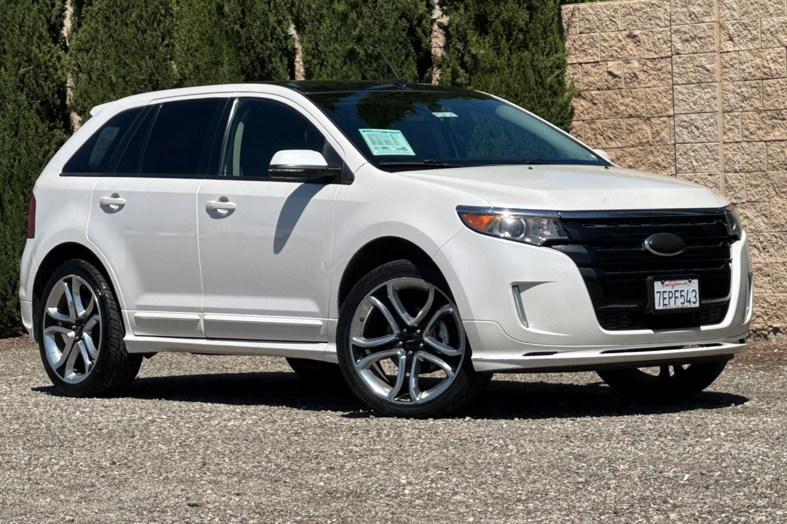 Used 2014 Ford Edge Sport with VIN 2FMDK3AK1EBA30073 for sale in Modesto, CA