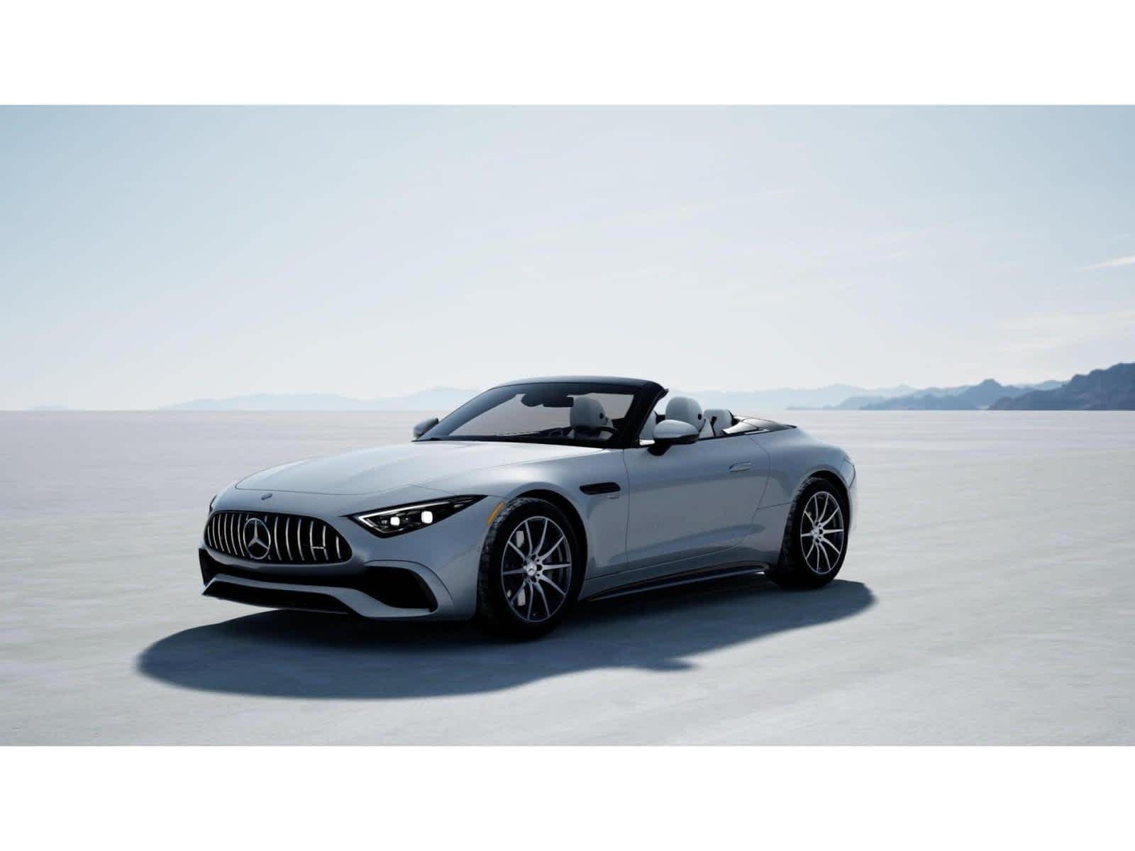 New 2027 MANUFAKTUR Moonlight White Metallic Mercedes-Benz AMG® SL 43 Roadster image 38