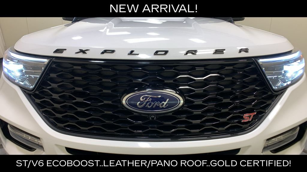 Certified Used 2022 White Metallic Ford ST image 56