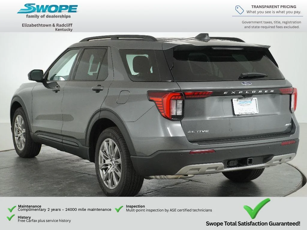 New 2026 Carbonized Gray Metallic Ford Active image 7