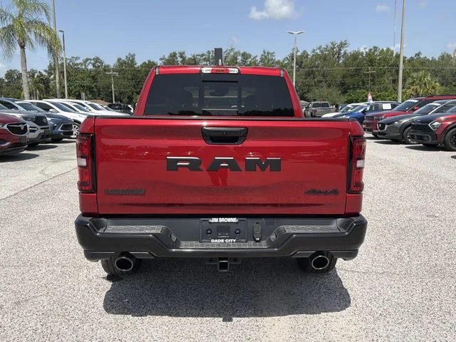 New 2026 Molten Red Pearl-Coat Exterior Paint RAM Laramie image 5