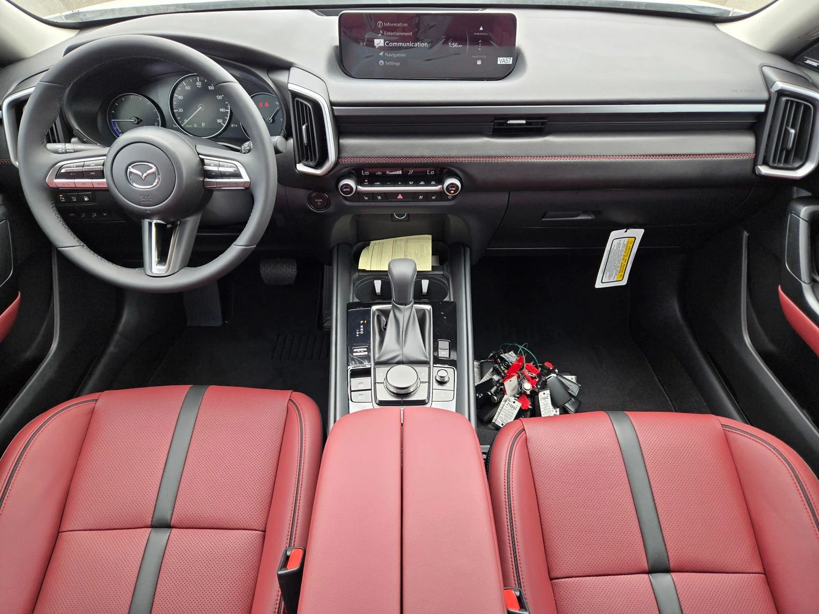 New 2026 Wind Chill Pearl Mazda Premium AWD image 12