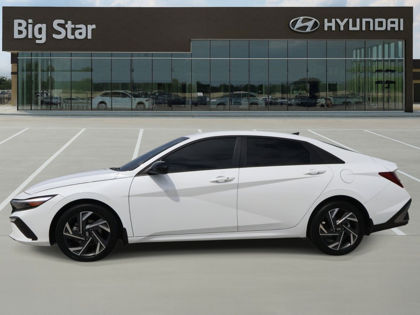 Used 2025 Serenity White Hyundai SEL Sport image 2