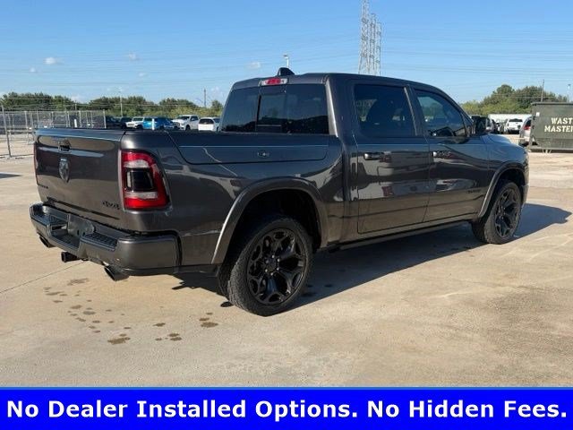 Used 2022 Granite Crystal Metallic Clearcoat Ram Limited image 3