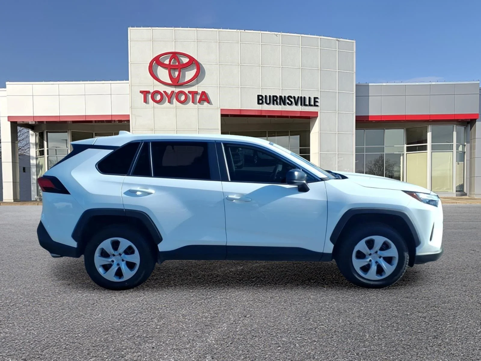 Certified 2025 Toyota RAV4 LE with VIN 2T3F1RFV6SC518533 for sale in Burnsville, Minnesota