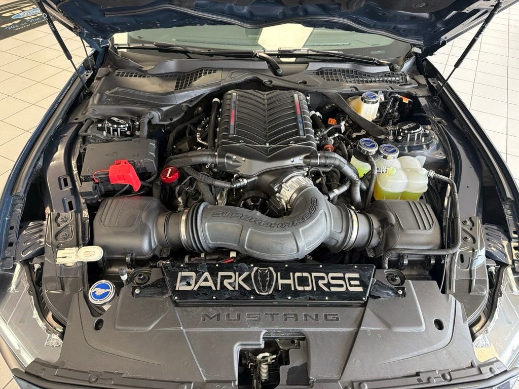 Used 2025 Blue Ford Dark Horse image 19