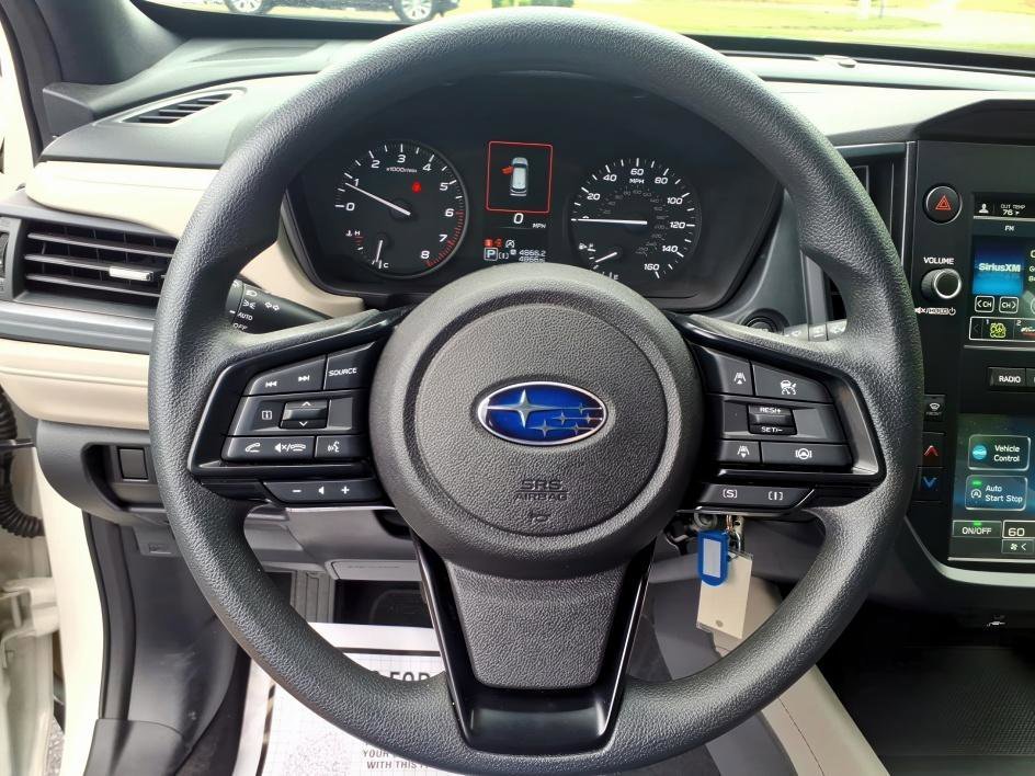 Used 2025 Crystal White Pearl Subaru Base image 22