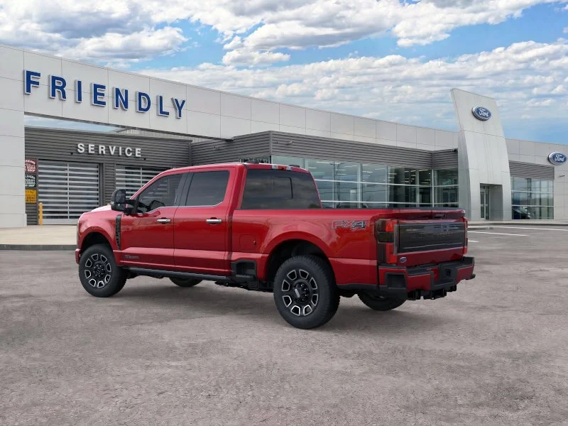 New 2026 Ruby Red Metallic Tinted Clearcoat Ford F-350® Platinum® image 4