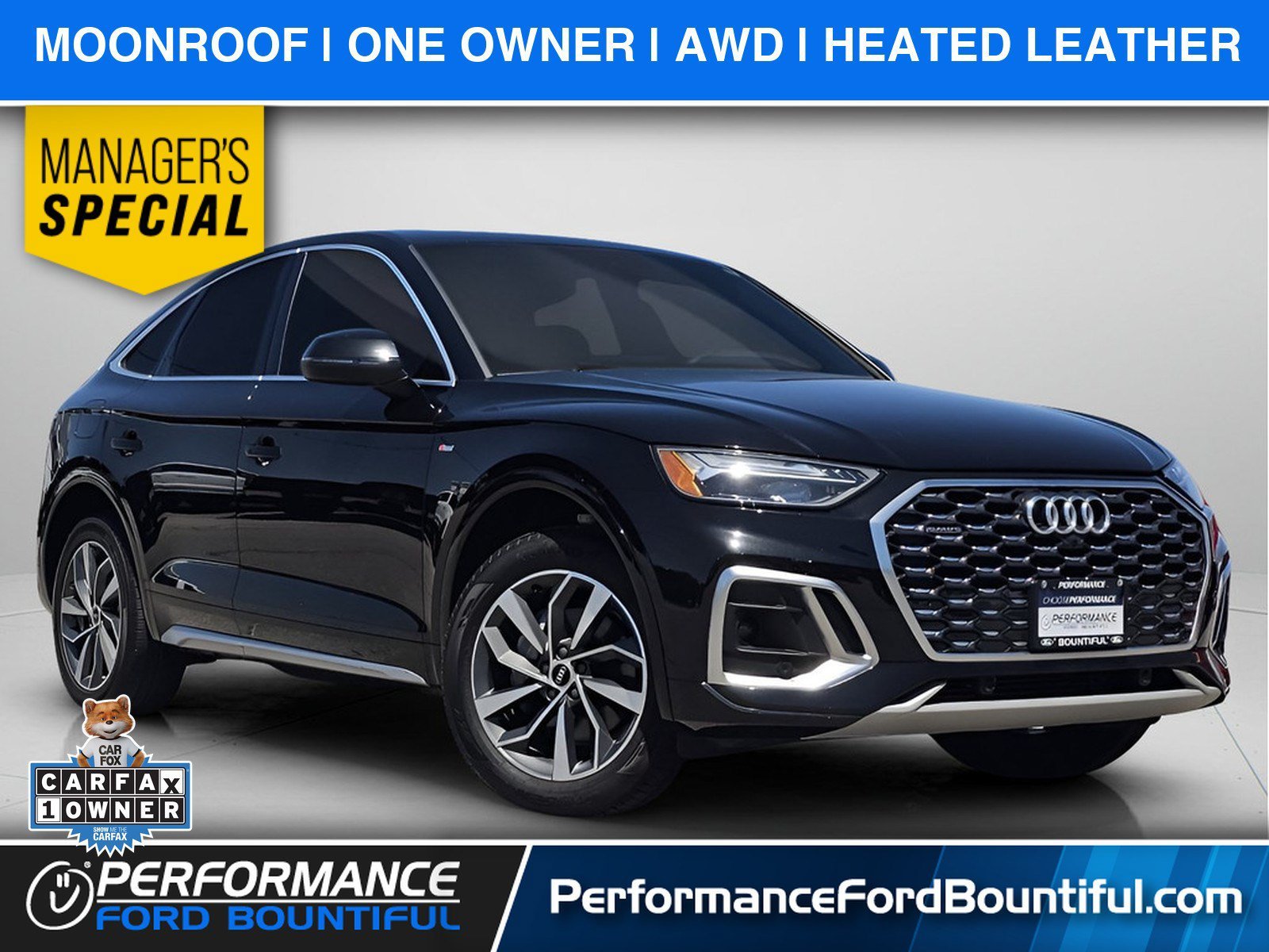 Used 2022 Black Metallic Audi 45 S line Premium image 1