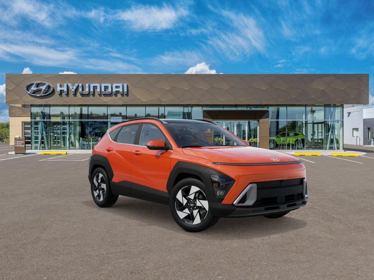 New 2026 Soultronic Orange Pearl Hyundai Limited FWD image 2
