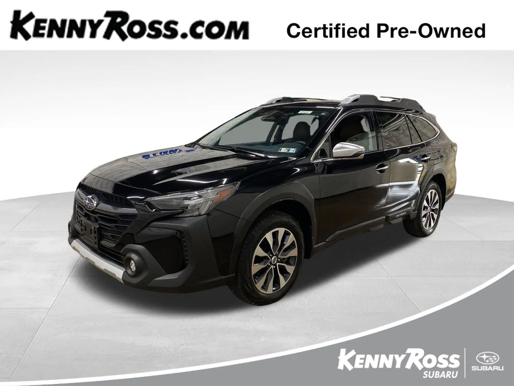Certified Used 2024 Black Subaru Touring image 1