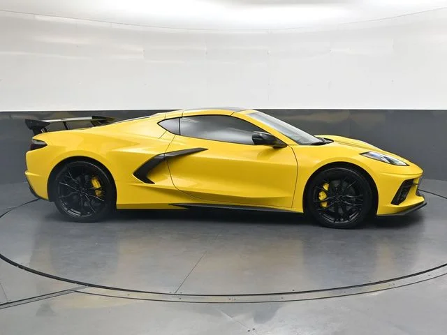 Used 2025 Yellow Chevrolet Stingray image 3
