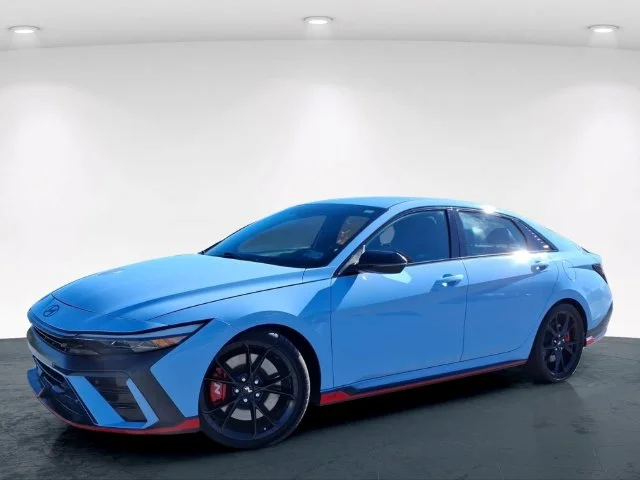 Used 2025 Blue Hyundai Base image 2