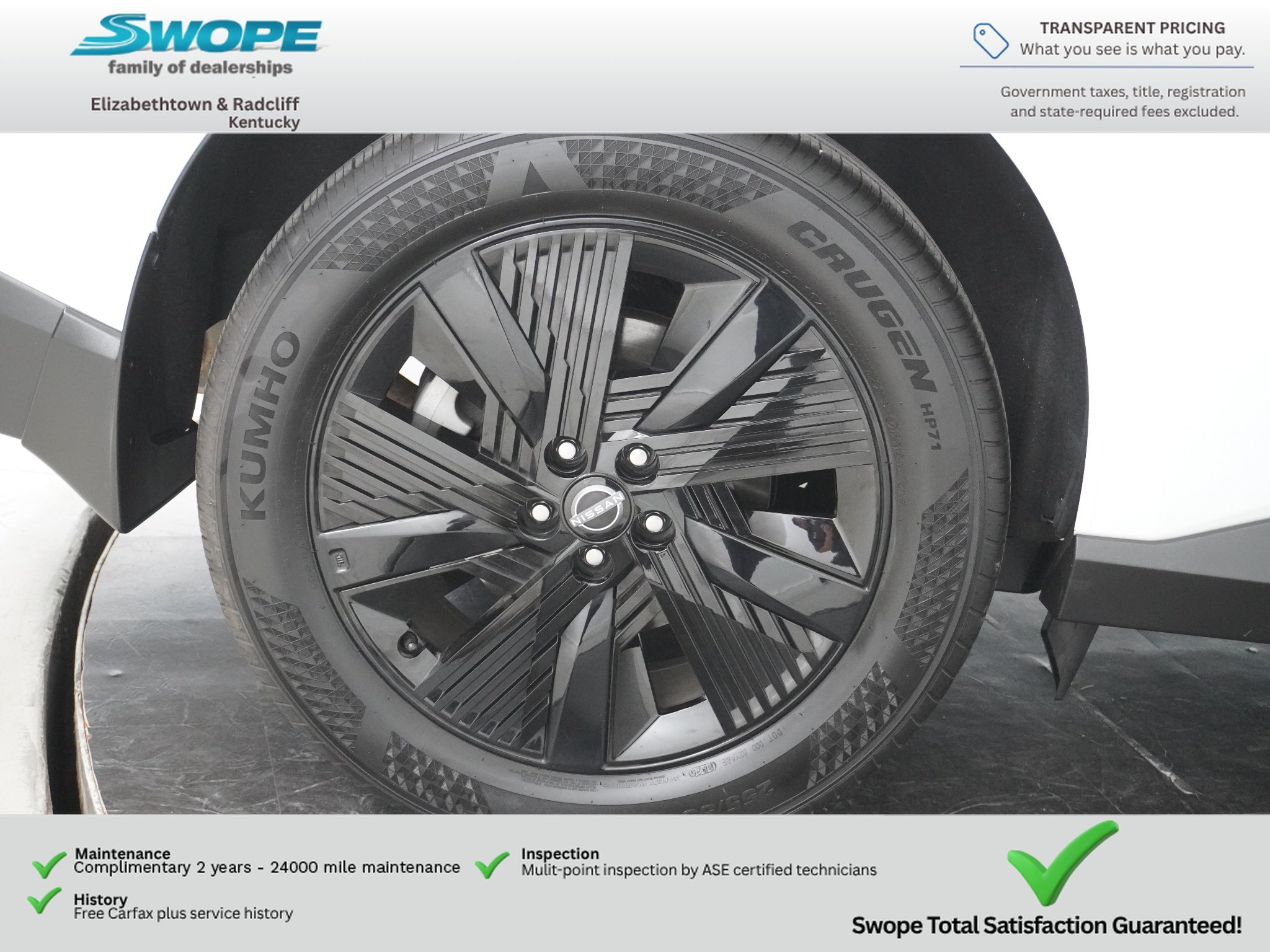 Used 2025 Everest White Pearl Tricoat Nissan SV image 29