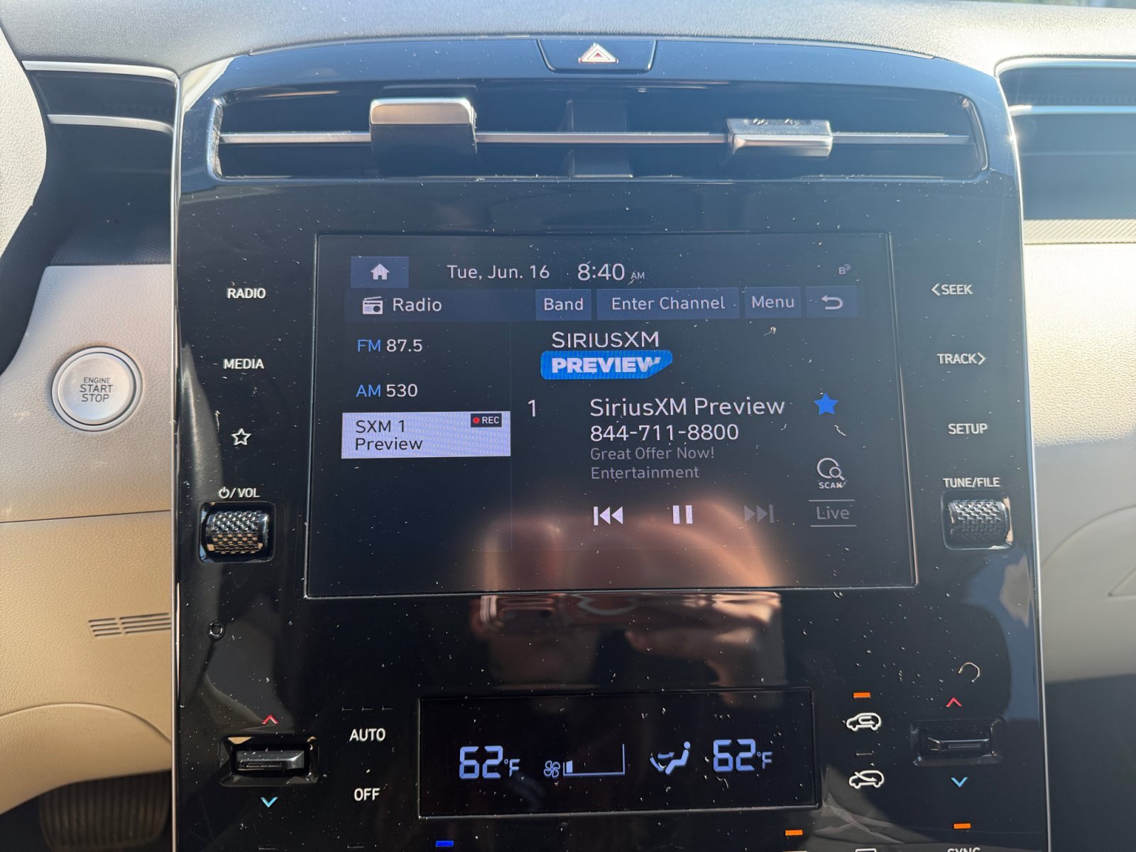 Used 2022 Quartz White Hyundai Blue image 19