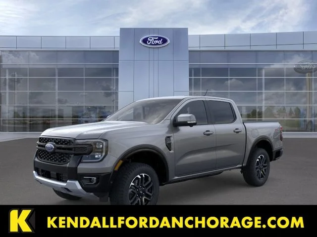 New 2025 Gray Metallic Ford Lariat image 1