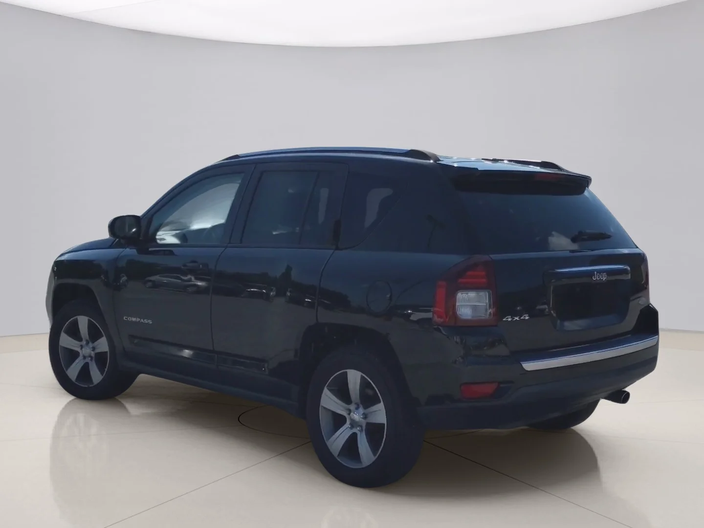 Used 2017 Black Jeep HIGH ALTITUDE image 3