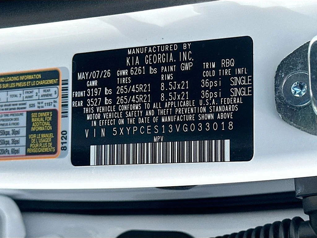 New 2027 Glacial White Pearl Kia X-Line EX image 34