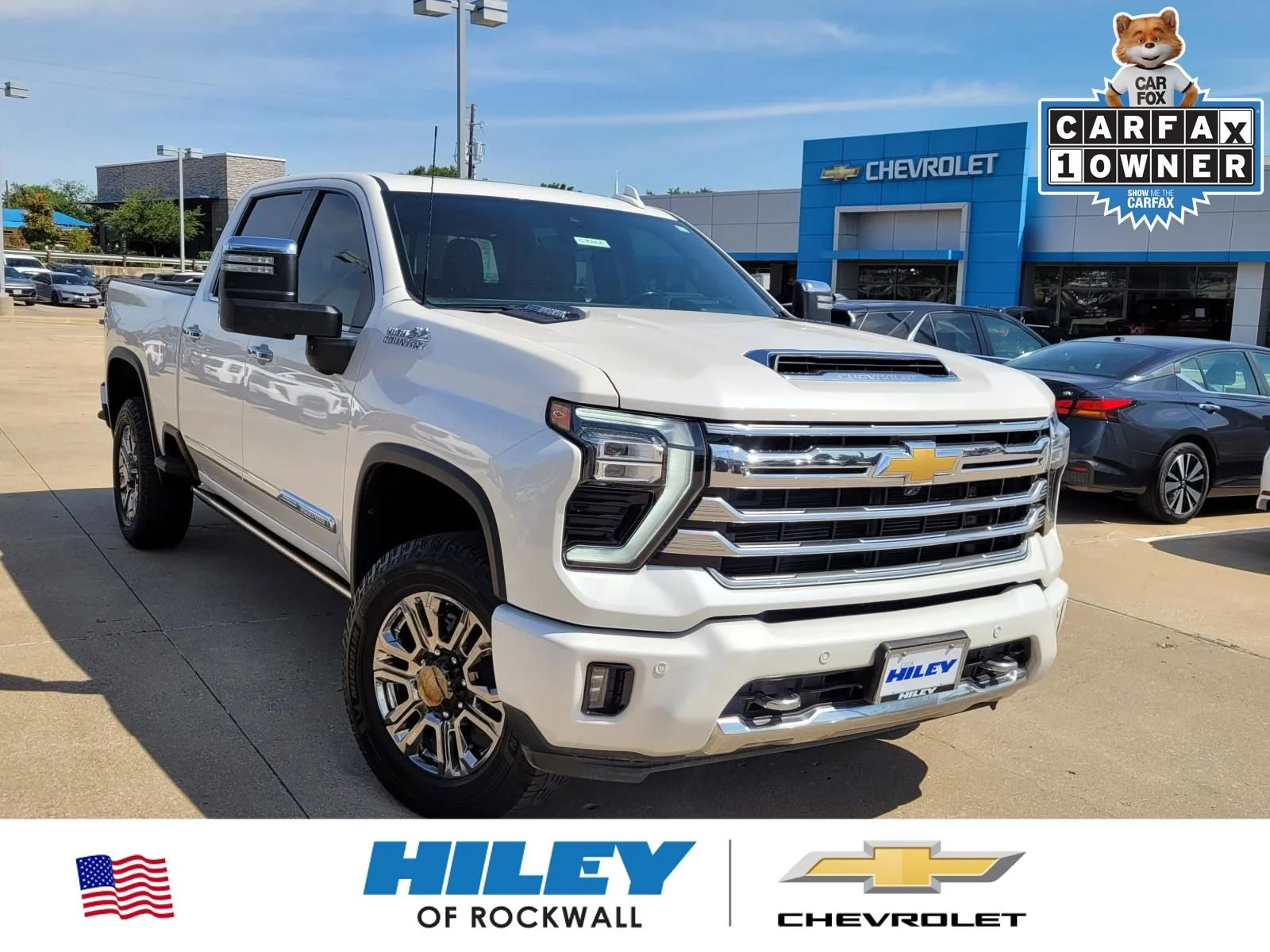 Used 2024 Iridescent Pearl Tricoat Chevrolet High Country image 1