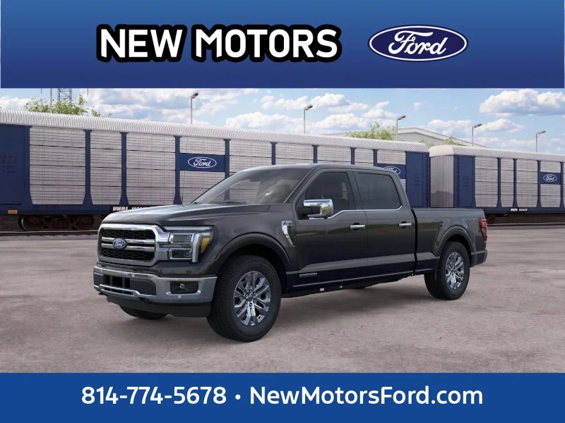 New 2026 Agate Black Metallic Ford Lariat® image 1