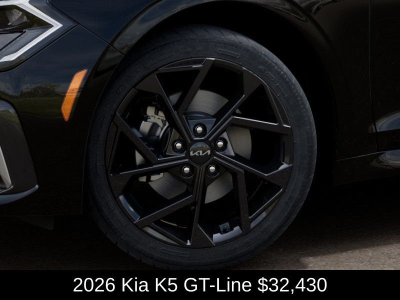 New 2026 Aurora Black Pearl Kia GT-Line FWD image 9
