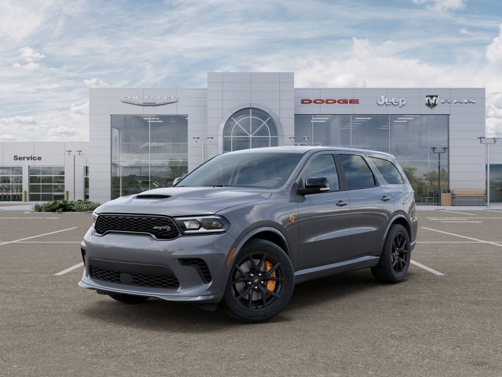 New 2026 Destroyer Gray Clear-Coat Exterior Paint Dodge SRT Hellcat image 2